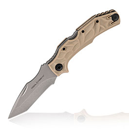 Pohl Force Taschenmesser Bravo Two Classic FDE inkl. Grtelclip und Nylonholster