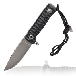 Pohl Force Outdoormesser Prepper S.E.R.E. II schwarz/silber inkl. Kydexscheide, Lanyard und Sammlertasche