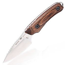 Buck Outdoormesser 662 Alpha Scout Pro Walnussholzgriff inkl. Lederscheide