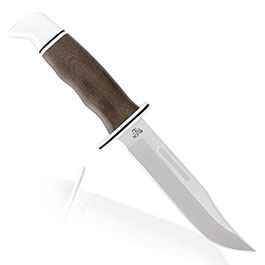 Buck Bowiemesser 119 Special Pro grn/silber inkl. Lederscheide