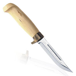 Marttiini Outdoormesser Deluxe Classic braun/silber inkl. Lederscheide