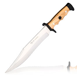 Nieto Bowiemesser Cetreria 2403 Olivenholz inkl. Lederscheide