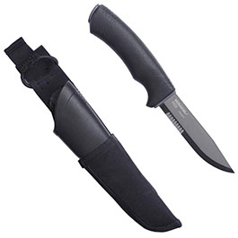 Morakniv Grtelmesser Bushcraft Expert BB SRT schwarz inkl. Kunststoffscheide & Nylontasche