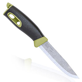 Morakniv Grtelmesser Companion Spark grn inkl. Kunststoffscheide & Feuerstahl