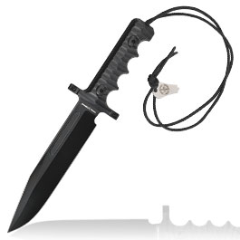 Pohl Force Grtelmesser Quebec Two BK schwarz inkl. Kydexscheide