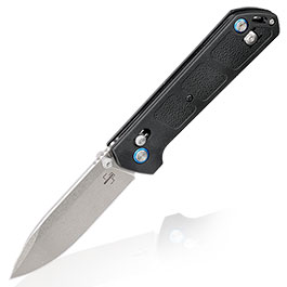 Bker Plus Einhandmesser Kihon DC 2.0 D2 Stahl schwarz/silber inkl. Grtelclip