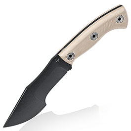 Bker Plus Outdoormesser Mini Tracker 2.0 schwarz/tan inkl. Kydexscheide