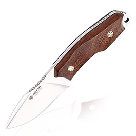 Bker Grtelmesser Arbolito El Hroe Bhler N695 Stahl Ebenholz inkl. Lederscheide