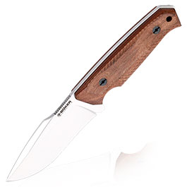 Bker Grtelmesser Arbolito Bison Guayacan 2.0 ACX 390 Stahl Ebenholz inkl. Lederscheide
