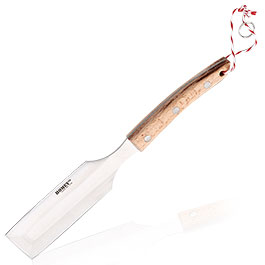 Homeys Pastetenmesser Buchenholz braun inkl. Fangriemen
