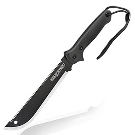 Cold Steel Machete Axis schwarz inkl. Fangriemen & Nylonscheide