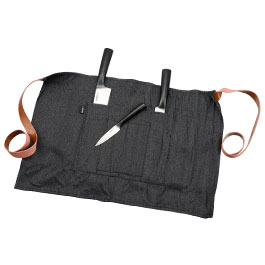 Homeys Geschenkset Grilla Barbecue inkl. 3 Messer, Schrze, Grillmatte & Aufbewahrungsdose