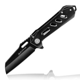 Black Ice Einhandmesser Star Sheep schwarz inkl. Grtelclip