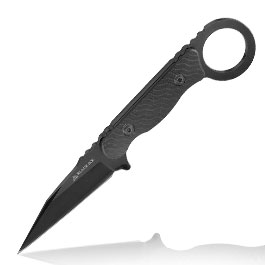 Black Ice Grtelmesser Spin schwarz inkl. Kydexscheide