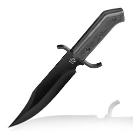 MP9 Bowiemesser Ranger I schwarz inkl. Nylonscheide