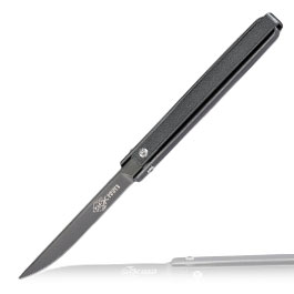 Folding Knife 360 mit Glasbrecher titan inkl. Lederholster