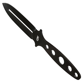 Kleinbild 6 Wurfmesserset 3-teilig schwarz inkl. Nylonscheide