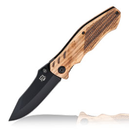 MP9 Einhandmesser Terra schwarz/braun inkl. Grtelclip