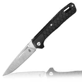 Gerber Einhandmesser Zilch silber/schwarz inkl. Grtelclip