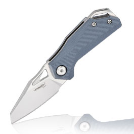 Haller Select Einhandmesser Elska silber/blau