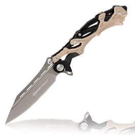With Armour Einhandmesser Alien tan inkl. Grtelclip