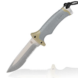 Gerber Outdoormesser Ultimate Survival SE inkl. Signalpfeife, Zndstahl, Messerschrfer & Nylonscheide
