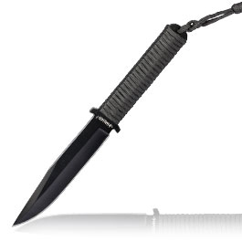Haller Grtelmesser schwarz inkl. Nylonscheide