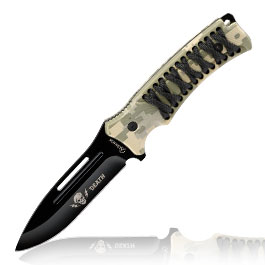 Outdoormesser Sports mit Griffwicklung AT-Digital inkl. Nylonscheide