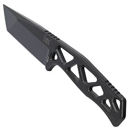 Kleinbild 6 Heckler & Koch Taktisches Outdoormesser FX01 Tanto D2 Stahl schwarz inkl. Kydexscheide mit Stahlclip