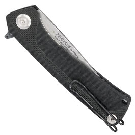Kleinbild 5 ANV Knives 2in1 Taschenmesser / Einhandmesser Z200 Plus Stonewash Sleipner Stahl G10 schwarz inkl. Grtelclip