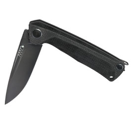 Kleinbild 3 ANV Knives 2in1 Taschenmesser / Einhandmesser Z200 Plus DLC Sleipner Stahl G10 schwarz inkl. Grtelclip