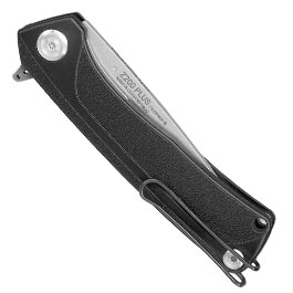 Kleinbild 5 ANV Knives 2in1 Taschenmesser / Einhandmesser Z200 Plus Stonewash Sleipner Stahl GRN schwarz inkl. Grtelclip