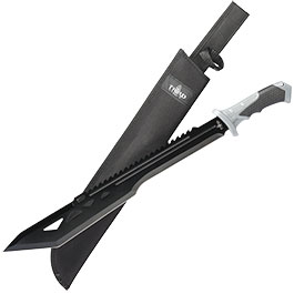 Kleinbild 5 Third Machete Blackhow mit schwarz lackierter Tanto-Edelstahlklinge