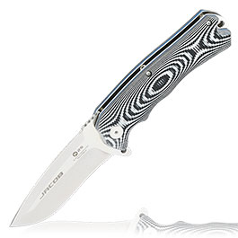 Produktbild zu Taktisches Einhandmesser K25 Jacob mit robuster Nylonscheide ...