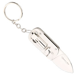 Kleinbild 1 Dog Tag Klappmesser mit Schl�sselring und G�rtelclip