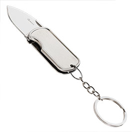 Kleinbild 6 Dog Tag Klappmesser mit Schl�sselring und G�rtelclip