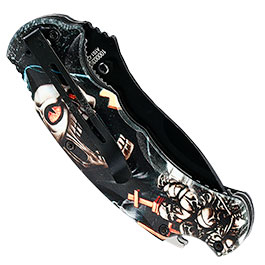 Kleinbild 3 CJH Einhandmesser Skull