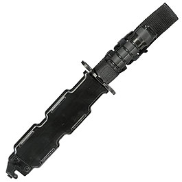 Kleinbild 3 Snow Wolf US M9 Deko Gummi Bajonett f. M4 / M16 Gewehre inkl. Scheide schwarz