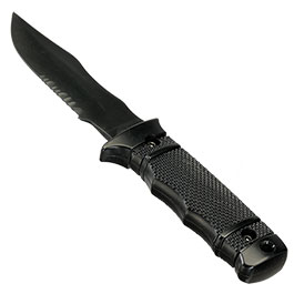 Kleinbild 5 Snow Wolf M37 Style Deko Gummi Messer inkl. G�rtelscheide schwarz