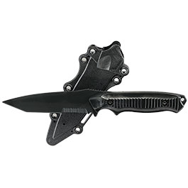 Kleinbild 2 Snow Wolf BC141 Style Deko Gummi Messer inkl. Scheide schwarz