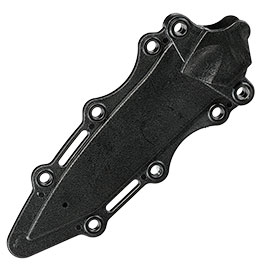 Kleinbild 4 Snow Wolf BC141 Style Deko Gummi Messer inkl. Scheide schwarz
