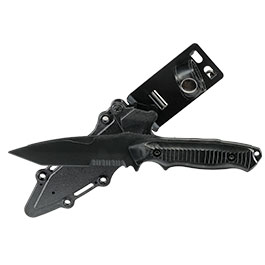 Kleinbild 2 Snow Wolf BC141 Style Deko Gummi Messer inkl. G�rtelscheide schwarz