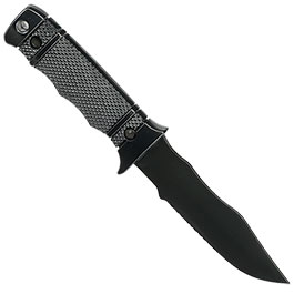 Kleinbild 1 Snow Wolf M37 Style Deko Gummi Messer inkl. Scheide schwarz