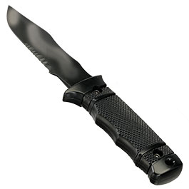 Kleinbild 5 Snow Wolf M37 Style Deko Gummi Messer inkl. Scheide schwarz