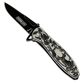 Kleinbild 5 Albainox - Rainblack Einhandmesser-unverwechselbares Alltags-Taschenmesser