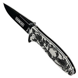 Kleinbild 6 Albainox - Rainblack Einhandmesser-unverwechselbares Alltags-Taschenmesser