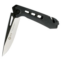 Kleinbild 3 K25 Black Tactical XL robustes Rettungsmesser mit Titanbeschichtung