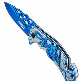 Kleinbild 6 Albainox Rainblue-Skull Tactical Klappmesser