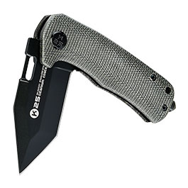 Kleinbild 3 K25 Taktisches Einhandmesser Mikarta schwarz