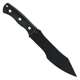 Kleinbild 1 Herbertz Bushcraft- und Survivalmesser D2 schwarz micarta
